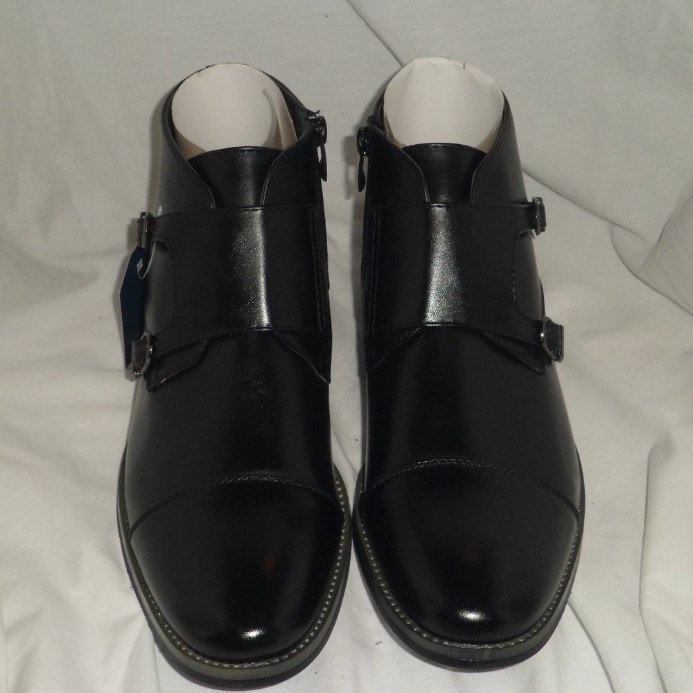 Gino Vitale Men's Monk Strap Boots